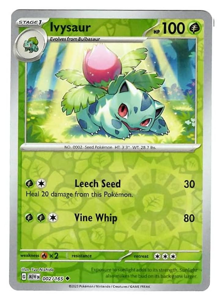 Amazon.co.jp: ポケモン-ツタウルス02/165-ポケモン151-リバース